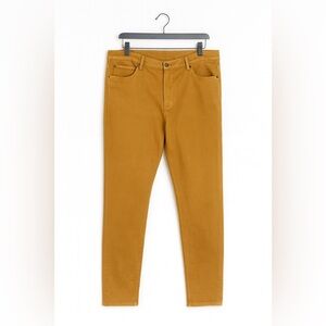 Kensie Jeans Mustard Yellow Jeans, Size 14